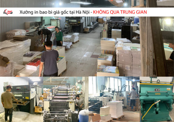 Xưởng in bao bì giá gốc tại Hà Nội