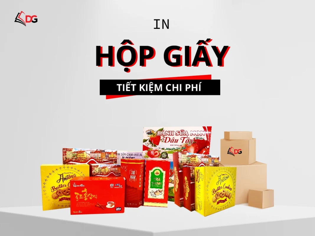 in hộp giấy theo yêu cầu