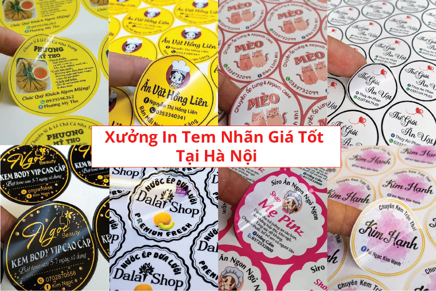 xưởng in tem nhãn giá tốt