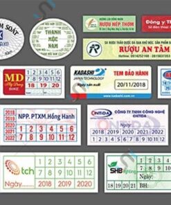 tem chống giả